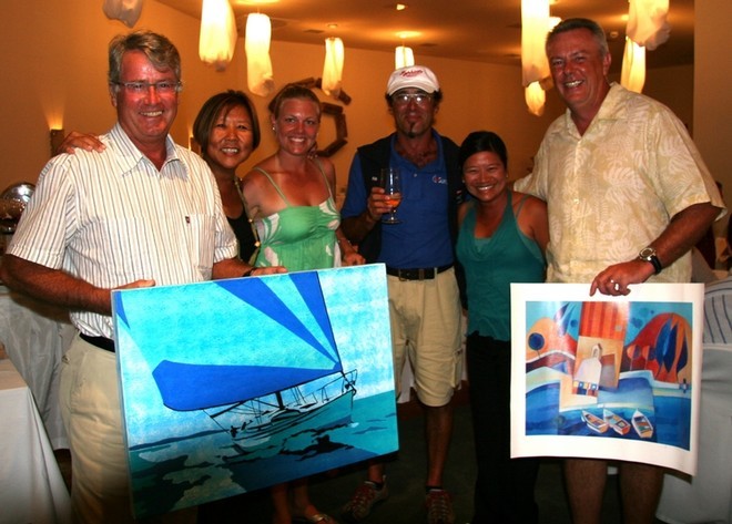 The winners of the event at the prize night - their second holiday with Mariner Boating Holidays. - MHYC Croatia Yacht Rally 2008 &copy; Mariner Boating Holidays http://www.marinerboating.com.au